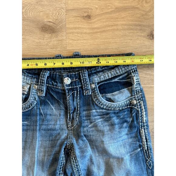 "Rock Revival" (Loic-Slim Boot) Jeans. Men's Size: W31x26 - Picture 5 of 10